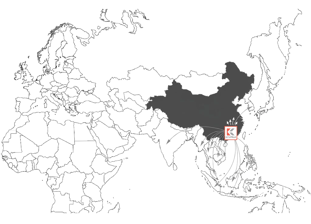 国外销售网络地图